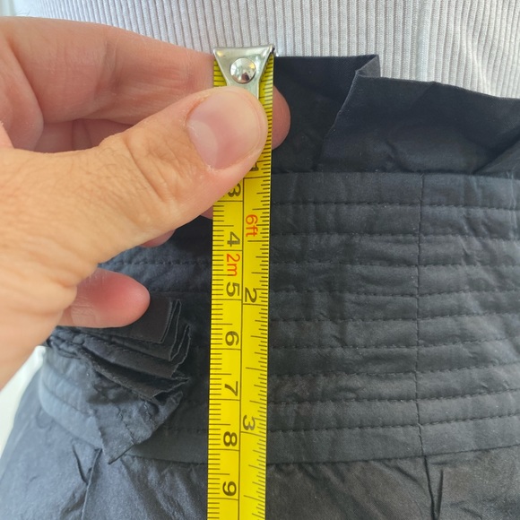 Marciano black 💯 silk high waisted party skirt - Picture 9 of 10